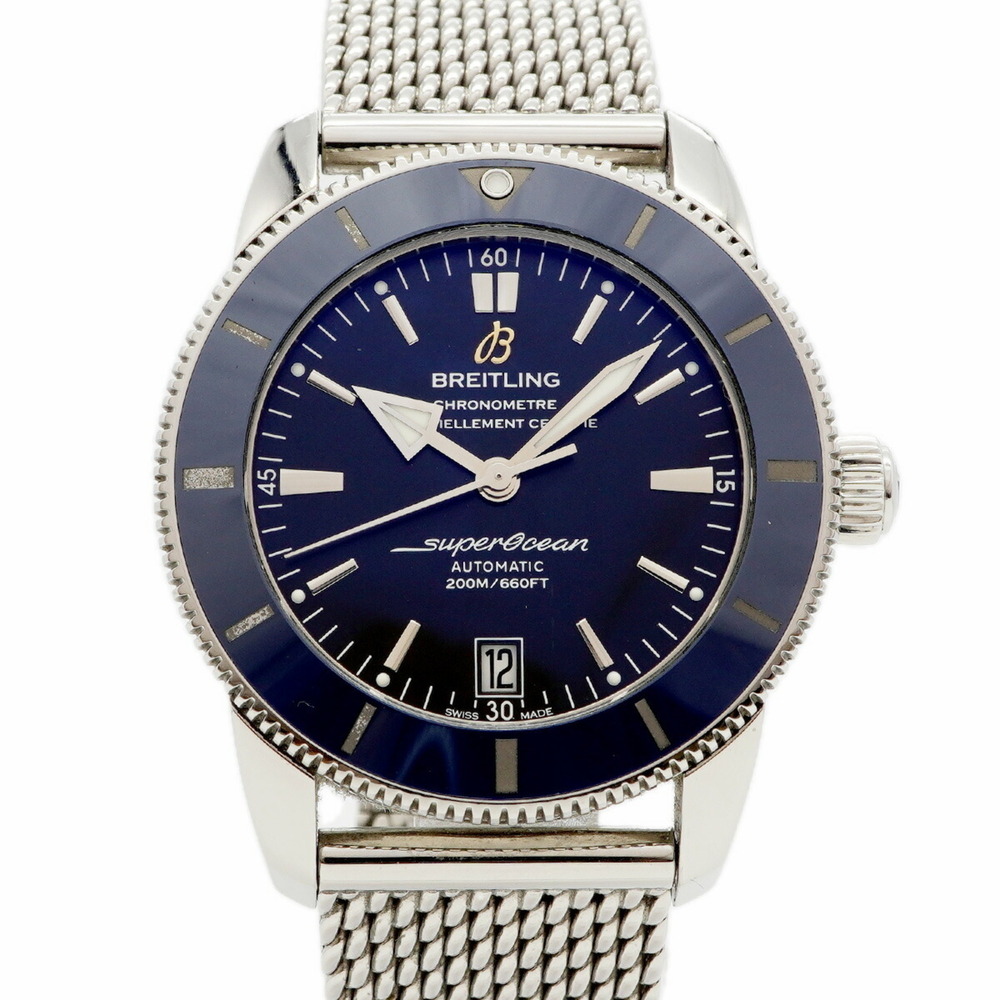 Breitling Superocean AB201016 AB2010 Black Dial Men's Watch